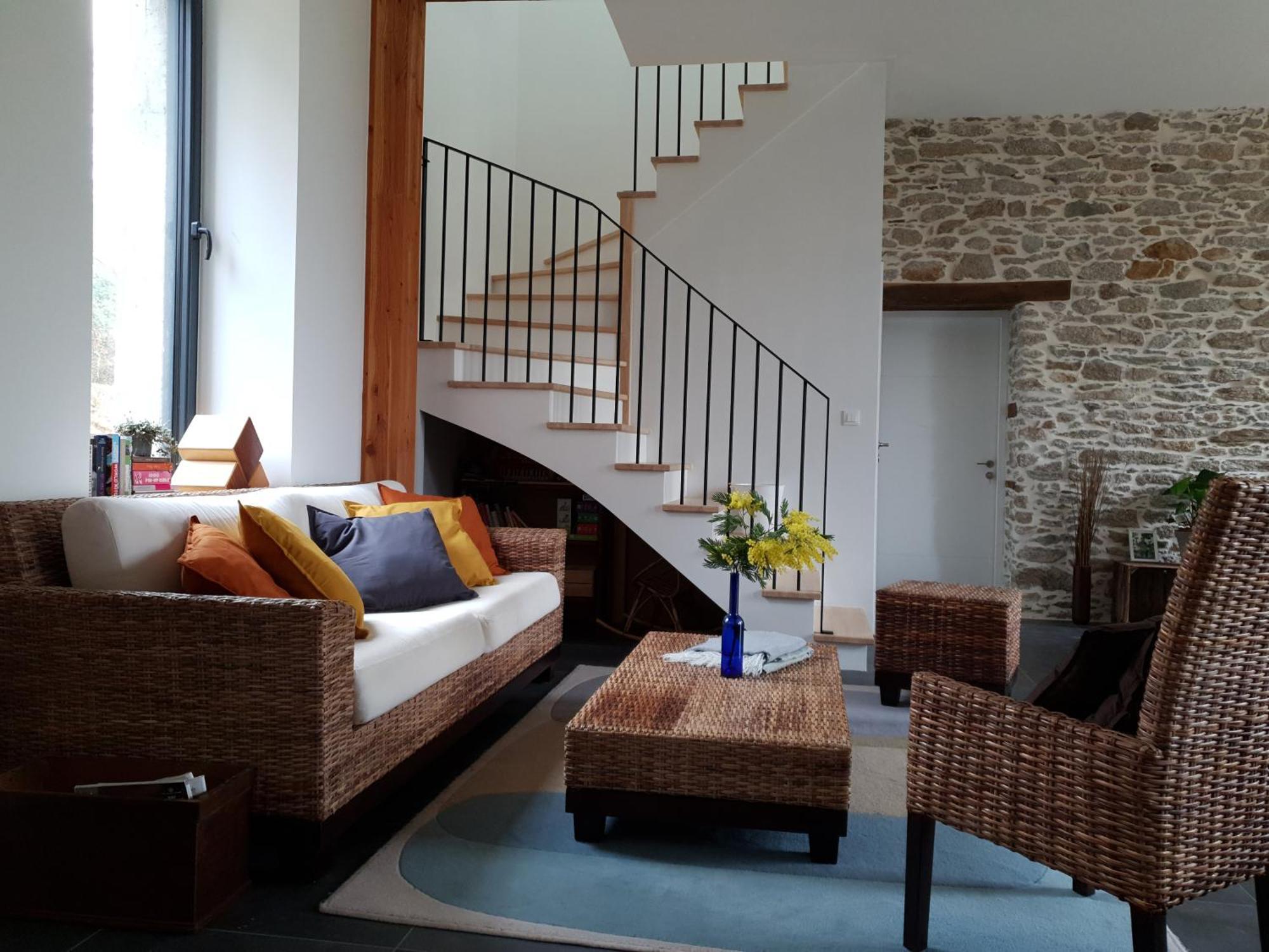 Superbe Maison De Campagne A Deux Pas De Nantes Treillieres Luaran gambar